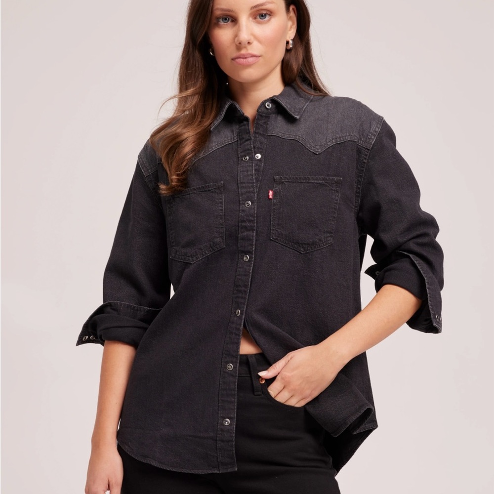 Levi's Black Denim Jacket